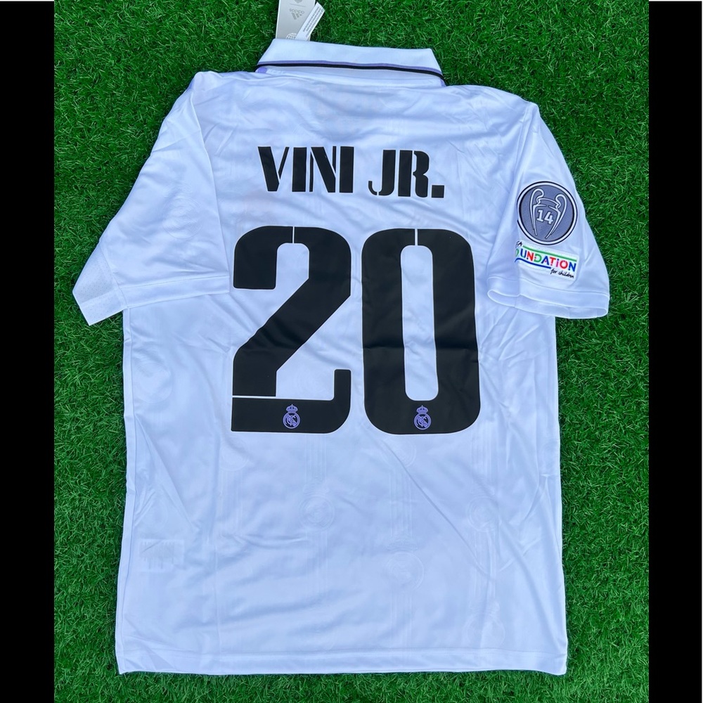 NEW Vini Jr. Real Madrid Home 22/23 Jersey